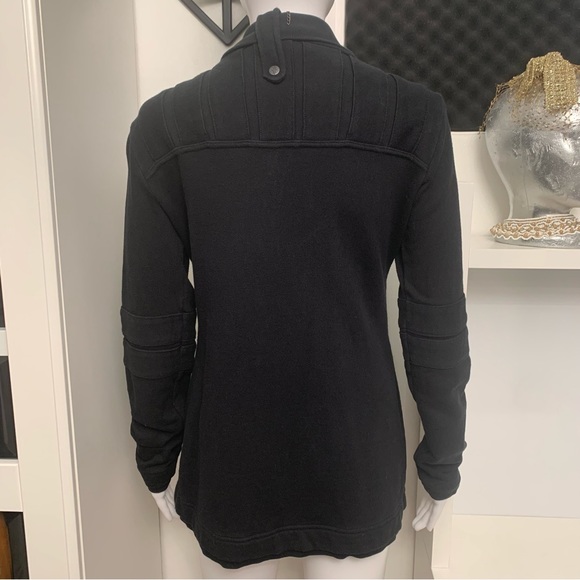 Nomads Hempwear Black Jacket  Asymmetrical Zip Up - Picture 4 of 9